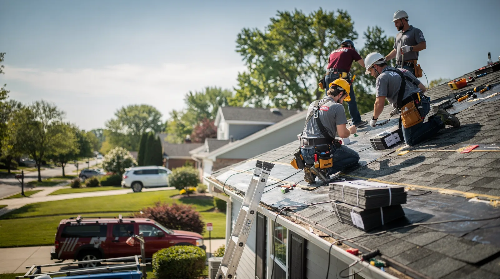 Roof Repair in Tomball, TX around you